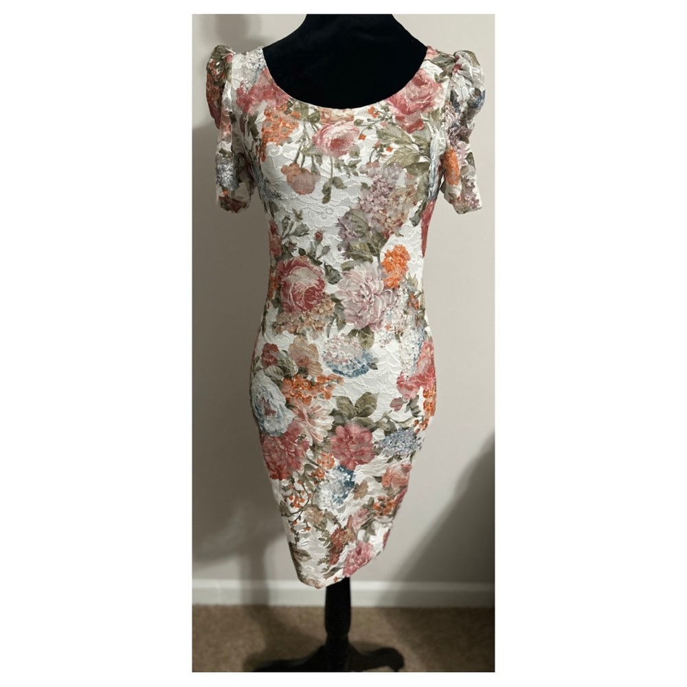 Floral Print Women's Dress